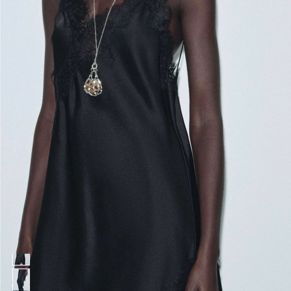 Zara Black Lace Top - Picture 6 of 6